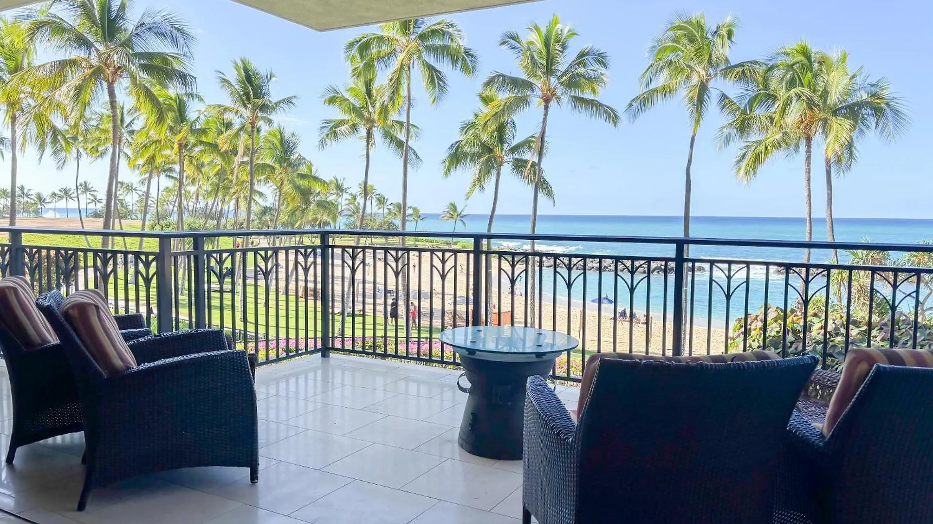 Ko Olina Beach Villas B210 - Beach Front Luxury 2Br 2Ba Condo With 1 Free Parking Kapolei